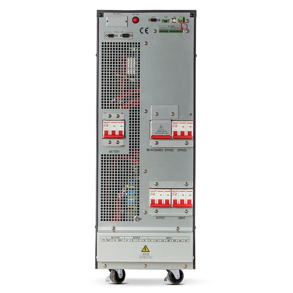 UPS TEOS 400 20kVA/20kW 3/3 10A (40 x Battery space)- 3320XLT40 πίσω όψη