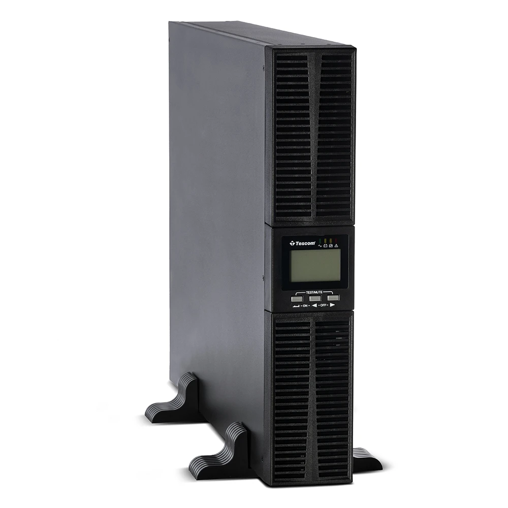 UPS PRIME RACK/TOWER 10kVA/10000W LCD 240Vdc 5A - 1110XLRT240V  πλαϊνή όψη κάθετη