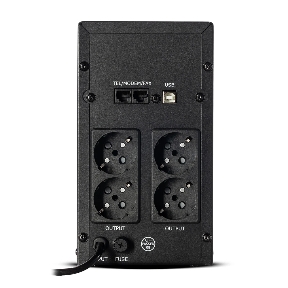 UPS LEO LCD 2000AP - USB πίσω όψη