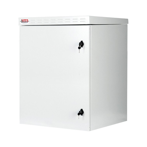 [RAC.0425] 16U 19'' Safebox B W600mm x D600mm Outdoor IP55 Cabinet & Enclosure double point locking with 'butterfly' lock - LG