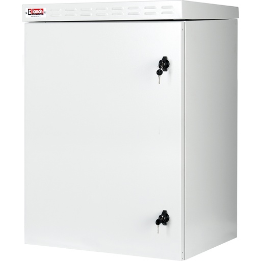 [RAC.0433] 16U 19'' Safebox B W600mm x D450mm Outdoor IP55 Cabinet & Enclosure- Double Skin - LG