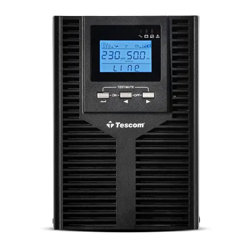 [UPS.0939] UPS PRIME TOWER 1kVA/1000W LCD with 2 x 12V 9Ah 12A - 1101XLTB2X9